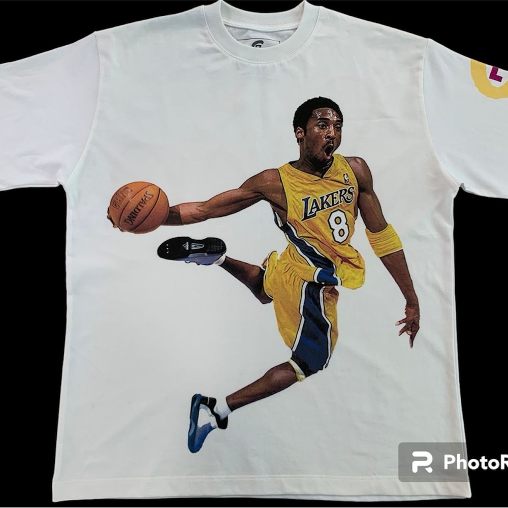 White Lakers Graphic Tee